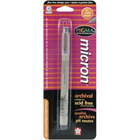 SAKURA 30181 Pigma Micron Pen #01 0.25mm SA379400